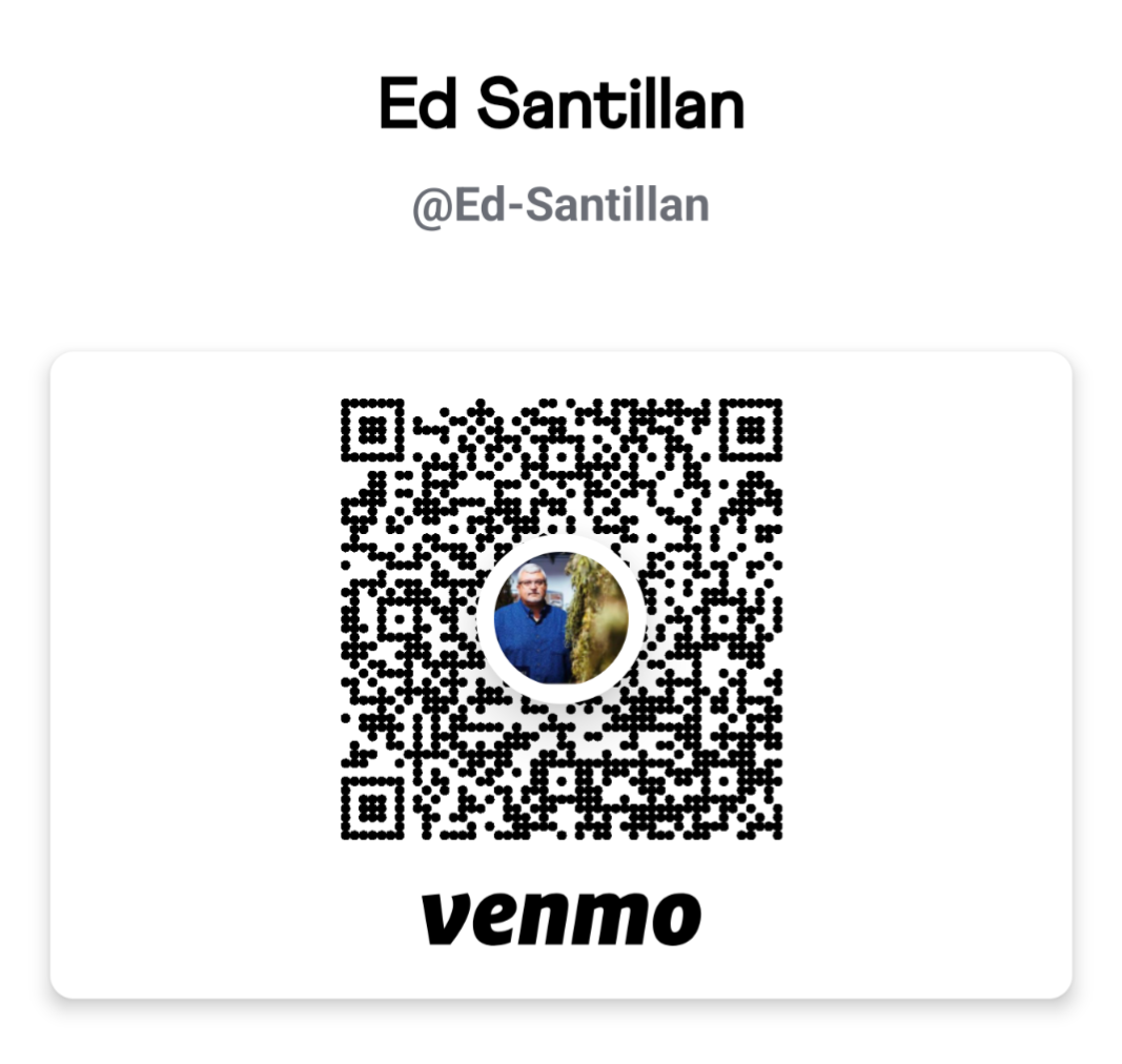 Ed Santillan Venmo qrcode